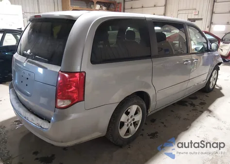 2013 Dodge Grand Caravan Se z USA, uszkodzony, nr VIN 2C4RDGBG1DR732843